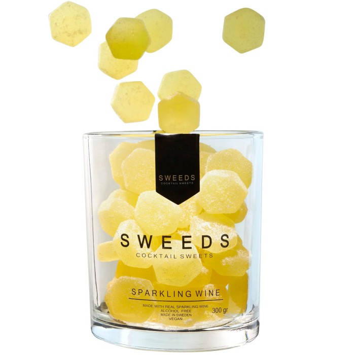 SWEEDS Cocktail Sweets Sparkling Wine 300g
