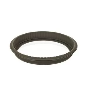 Lurch Pajform i Silikon med Glasbotten 26 cm.