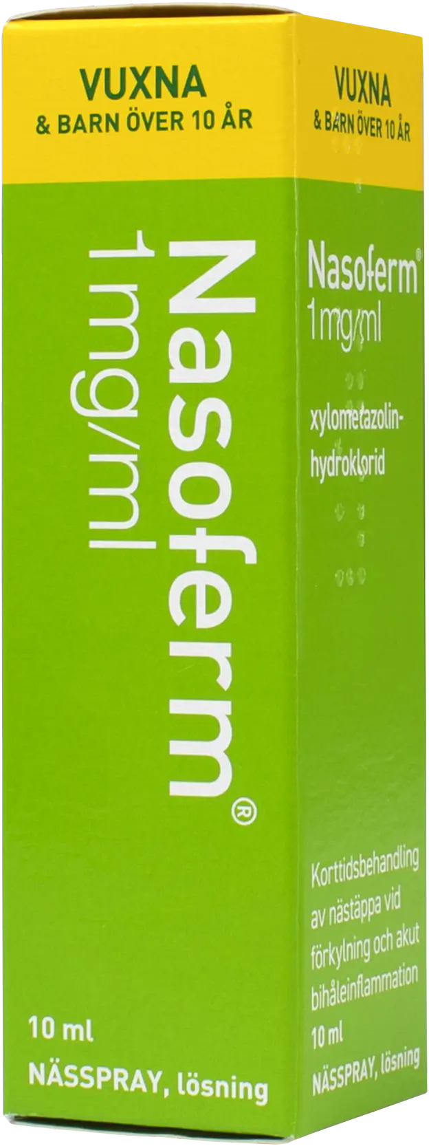 Nasoferm Nässpray 1 mg/ml 10 ml.