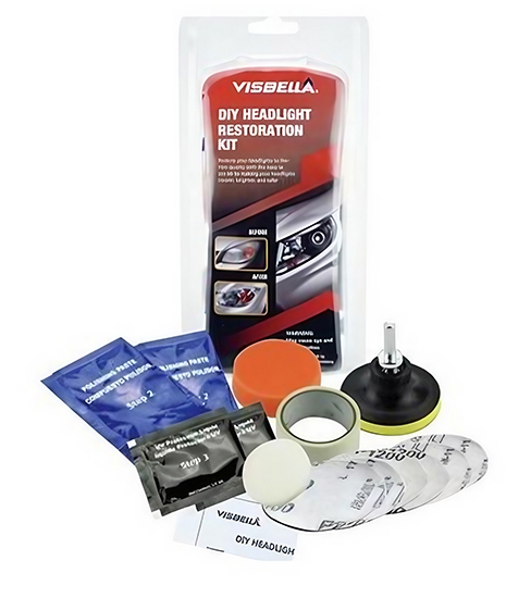 Visbella Poleringskit för Strålkastare Renovering