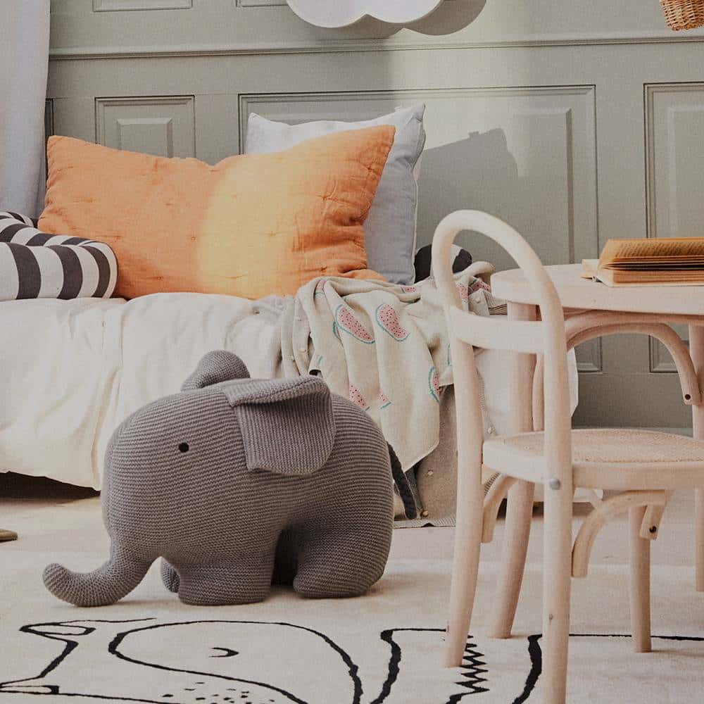 LOA Beige Duschdraperi för Badrum