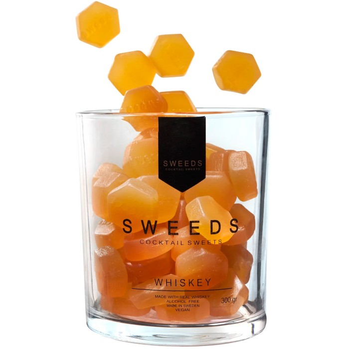 SWEEDS Cocktail Sweets Whiskey 300g