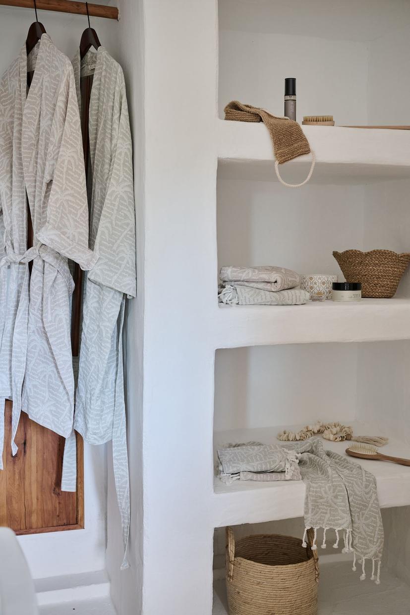 Palma Sand Kimono Robe