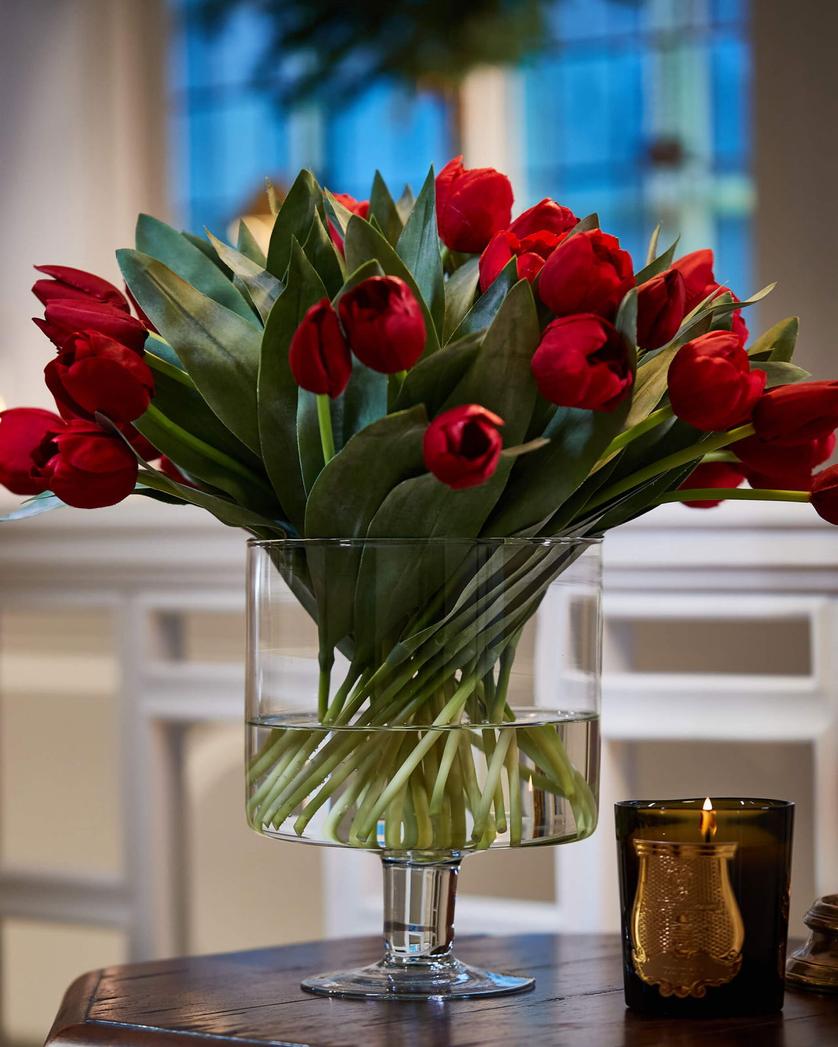 Klarglasvas från Newport