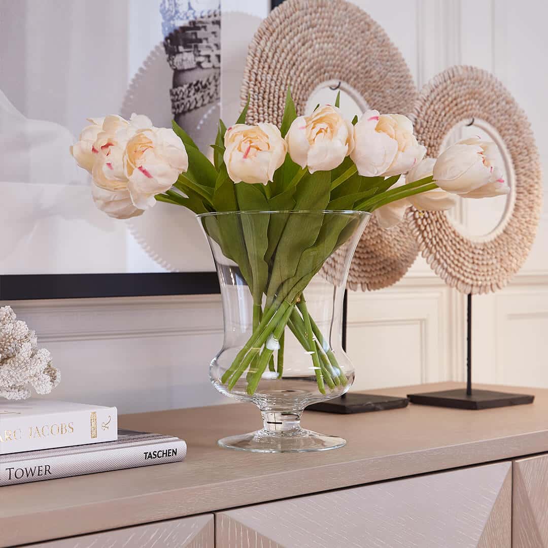 Klarglasvas från Newport