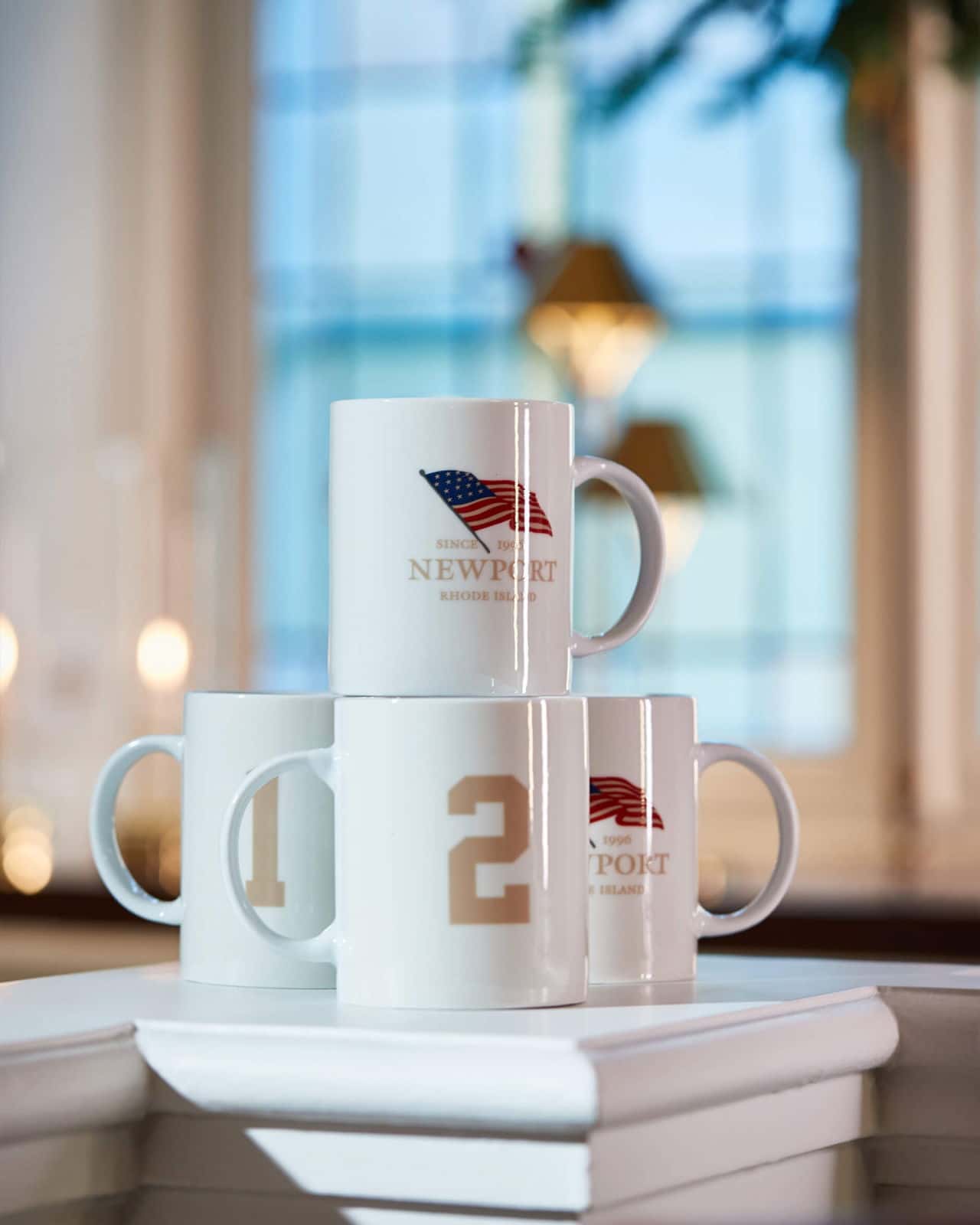 Newport Polo Ivory Mug Set 4-Pack