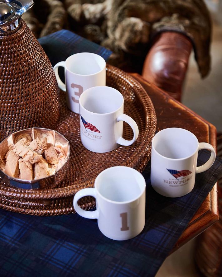 Newport Polo Ivory Mug Set 4-Pack