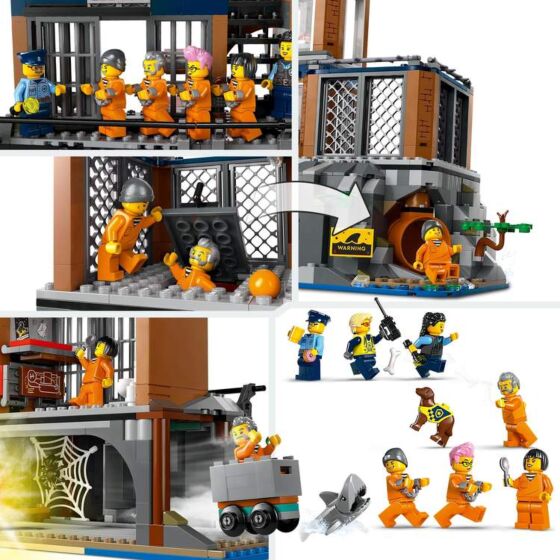 LEGO City Polisens Fängelseö Lekset