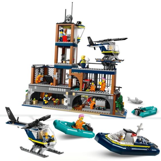 LEGO City Polisens Fängelseö Lekset