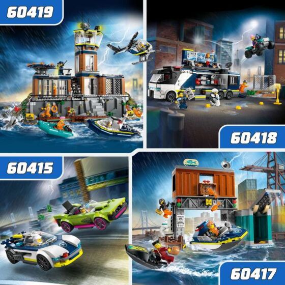 LEGO City Polisens Fängelseö Lekset