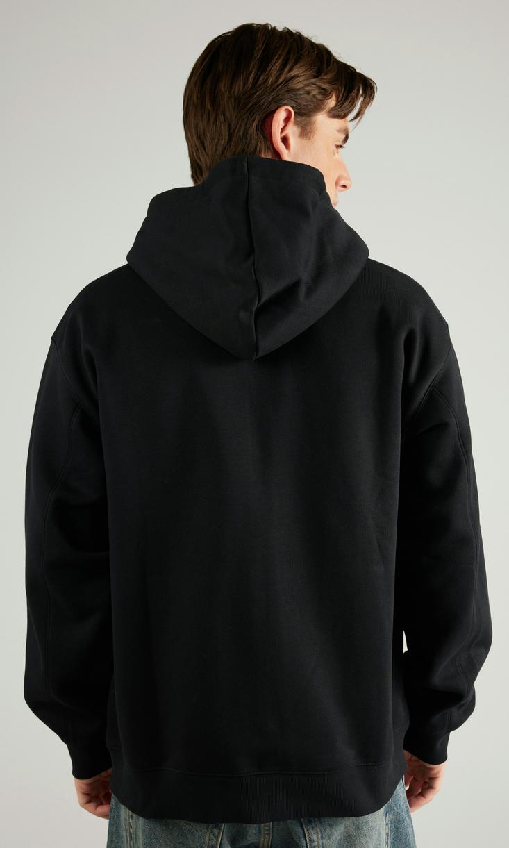 SWEET SKTBS Svart Zip-hoodie Herr