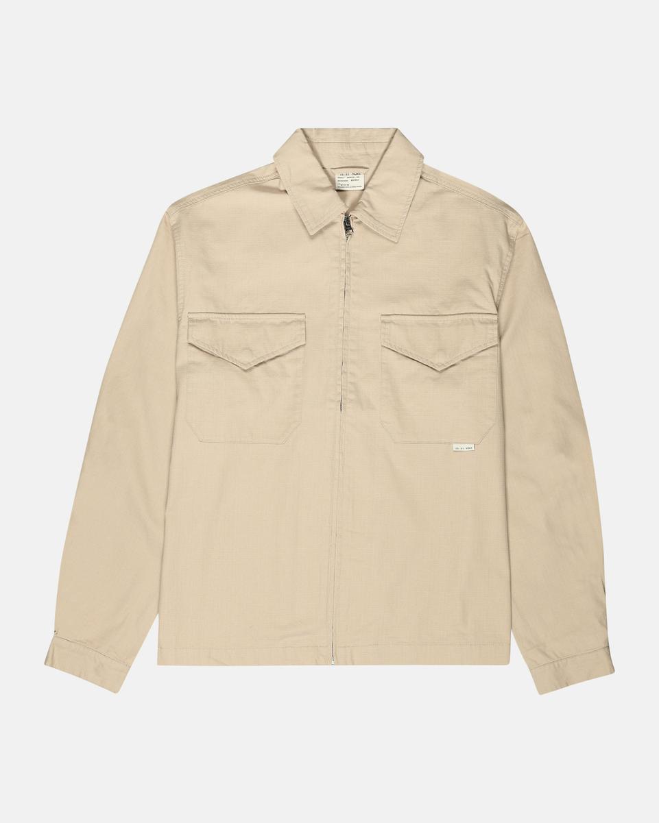 Yôke Ripstop Overshirt Beige Herr