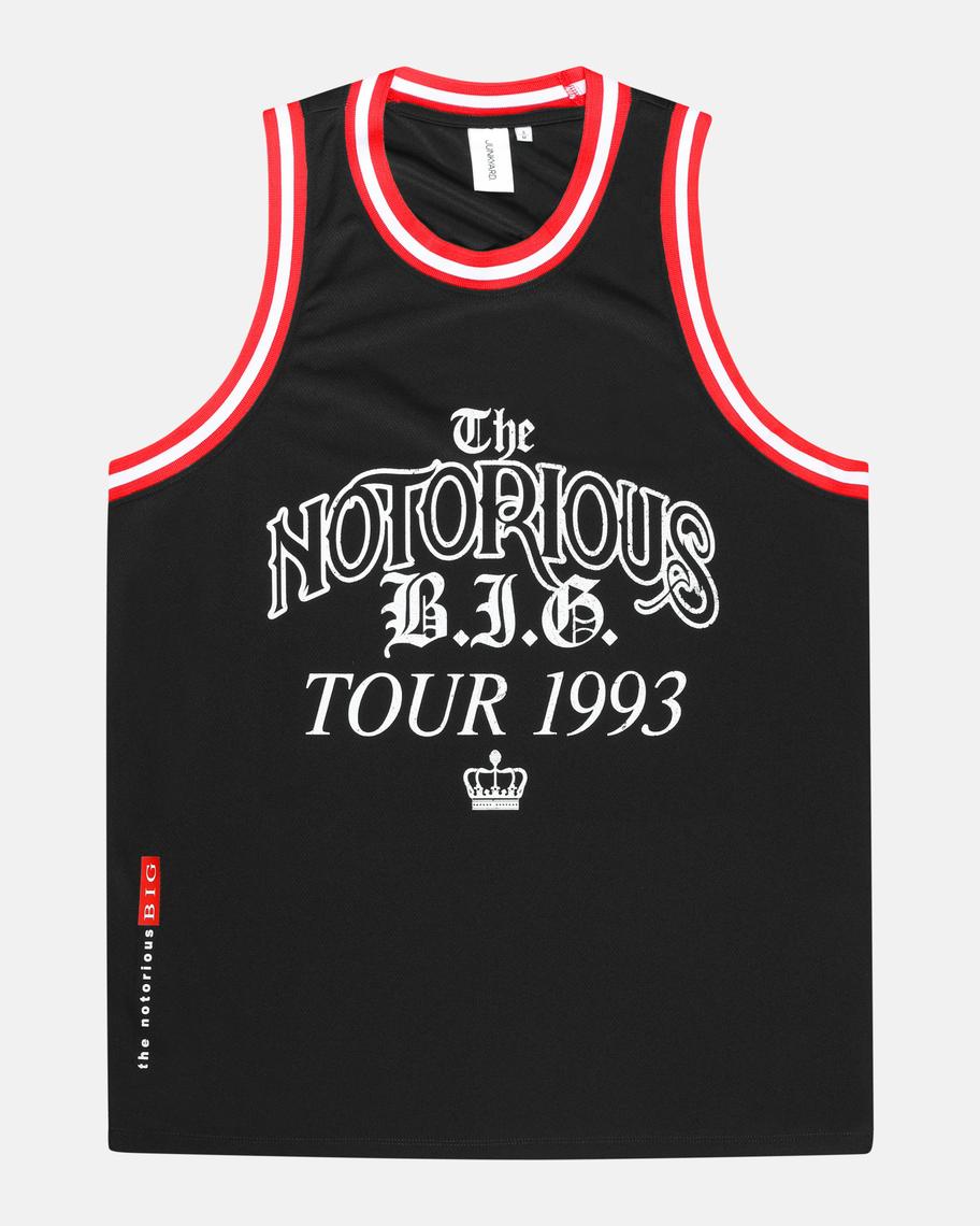 JUNKYARD Svart Unisex Mesh Basketball Jersey