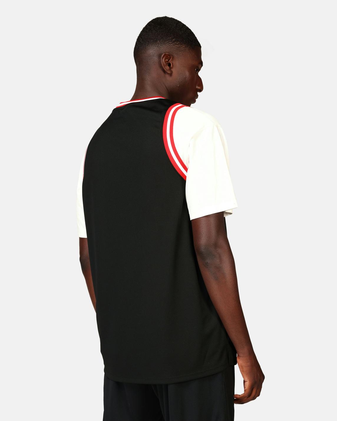 JUNKYARD Svart Unisex Mesh Basketball Jersey