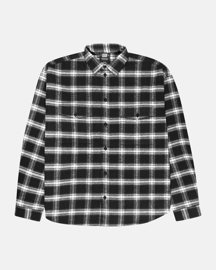 SWEET SKTBS Rutig Flanellskjorta Herr Svart