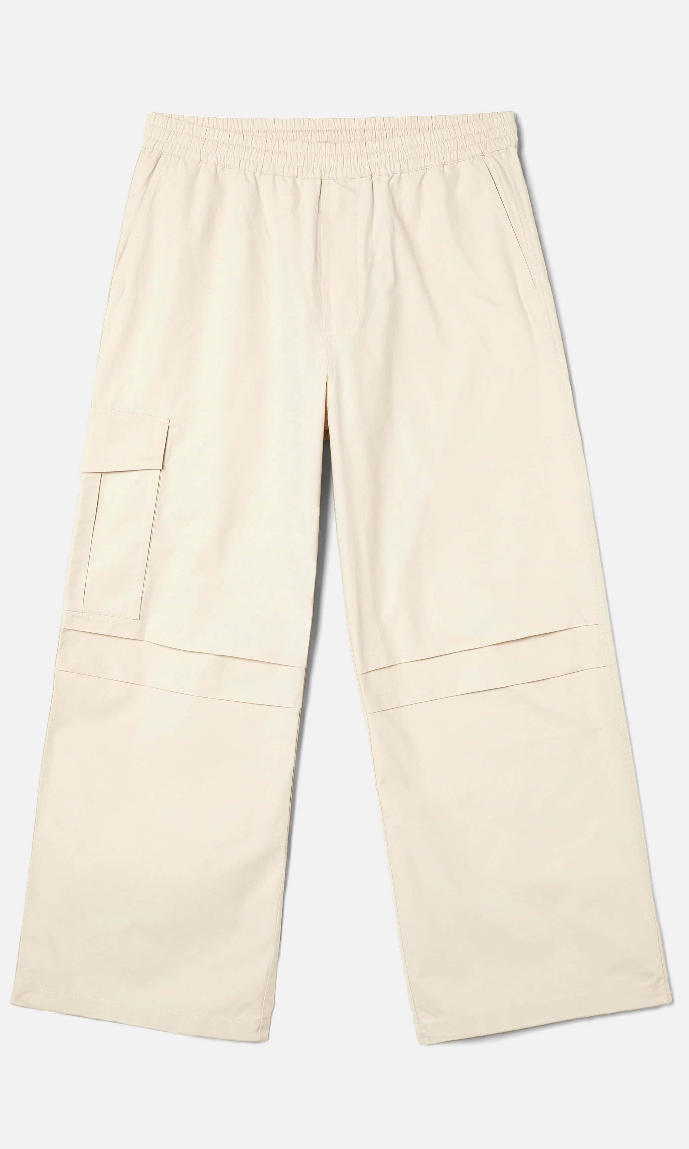 SWEET SKTBS Mega Parachutebyxor Off White Herr