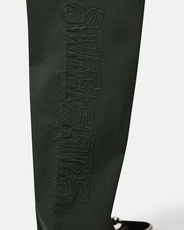 SWEET SKTBS Grön Relaxed Twillbyxa Herr