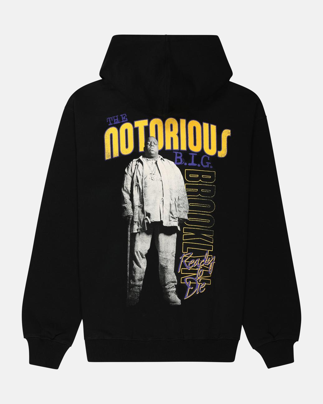 Notorious B.I.G Svart Unisex Hoodie