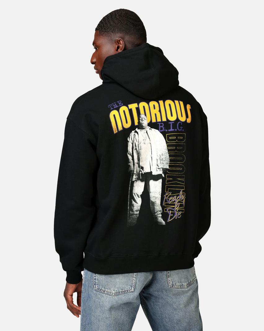 Notorious B.I.G Svart Unisex Hoodie