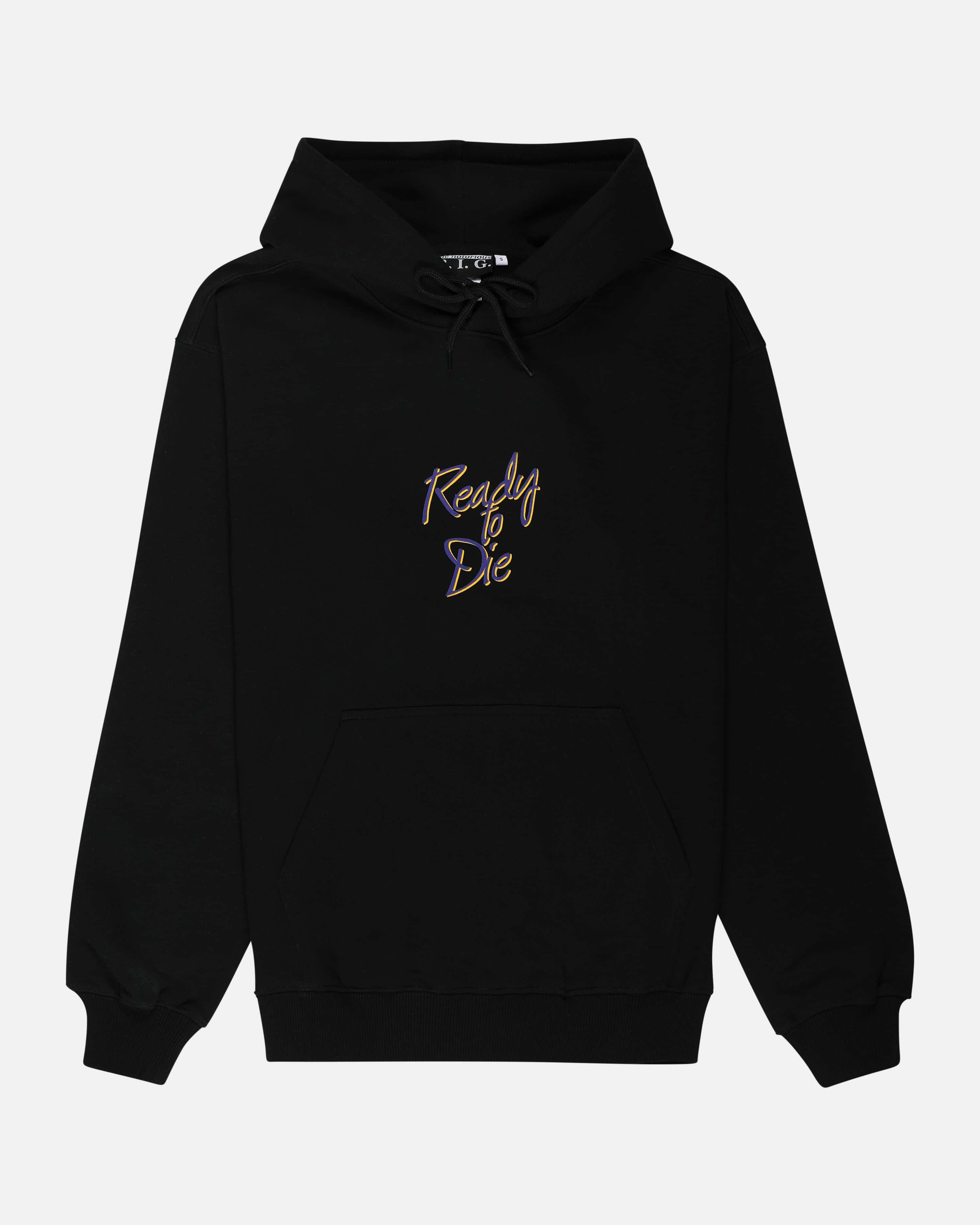 Notorious B.I.G Svart Unisex Hoodie