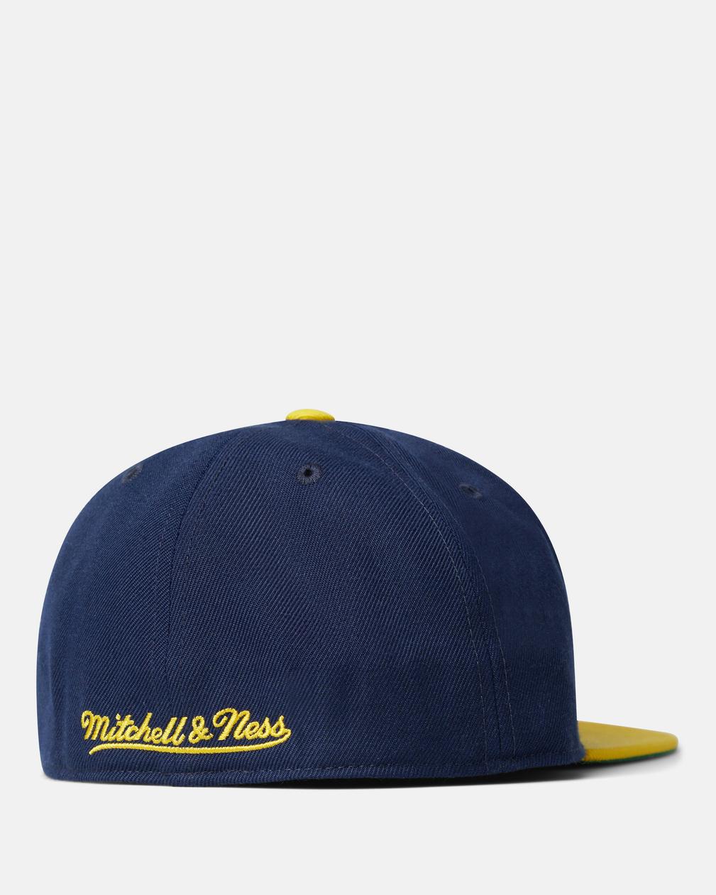 Mitchell & Ness Michigan Wolverines Marinblå Keps