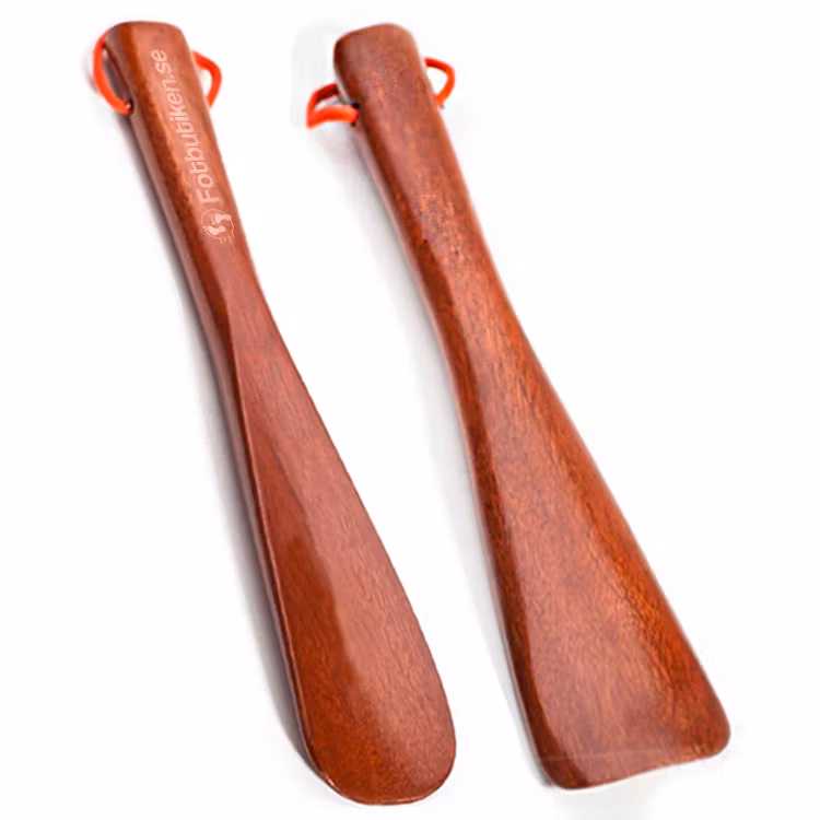 Elegant skohorn i trä