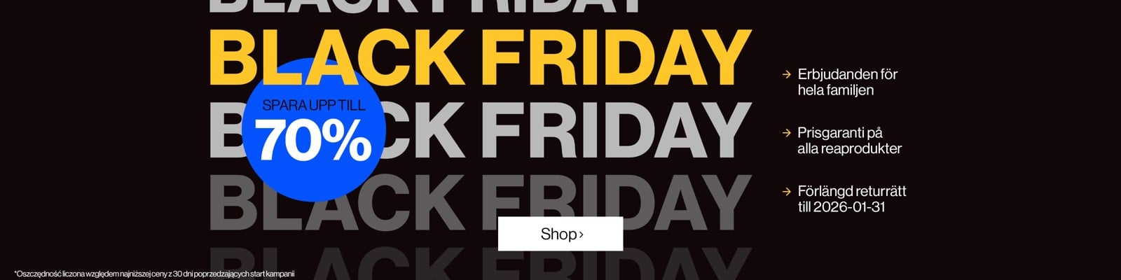 Spelbutiken - Black Friday 2025 Upp till 70%