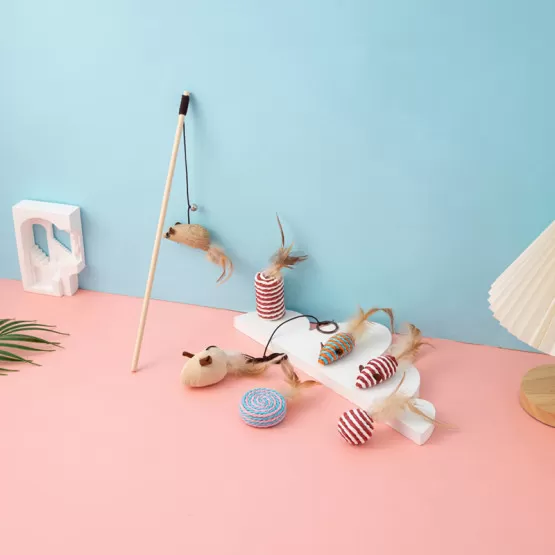 INF Kattleksaksset med 7 delar