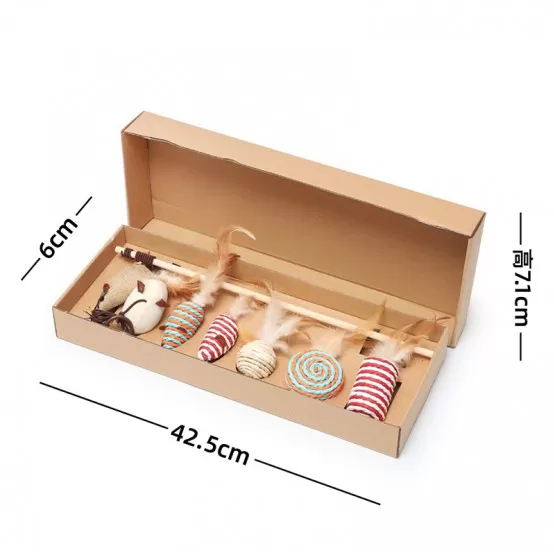 INF Kattleksaksset med 7 delar