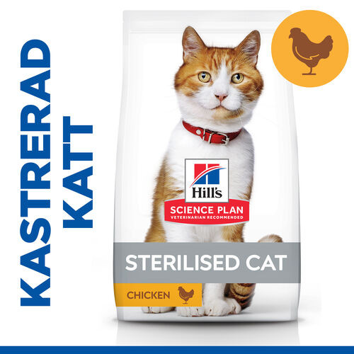 Hill's Adult Sterilised Cat Kycklingfoder