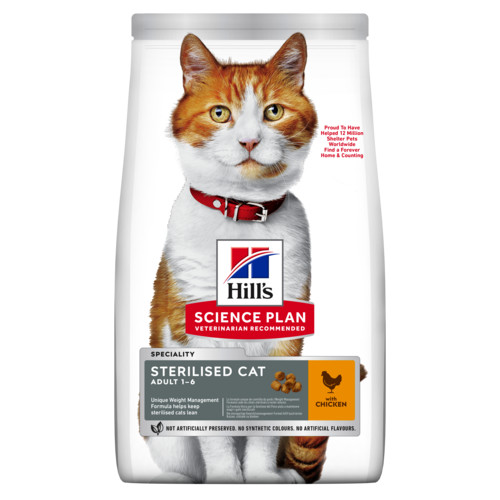 Hill's Adult Sterilised Cat Kycklingfoder
