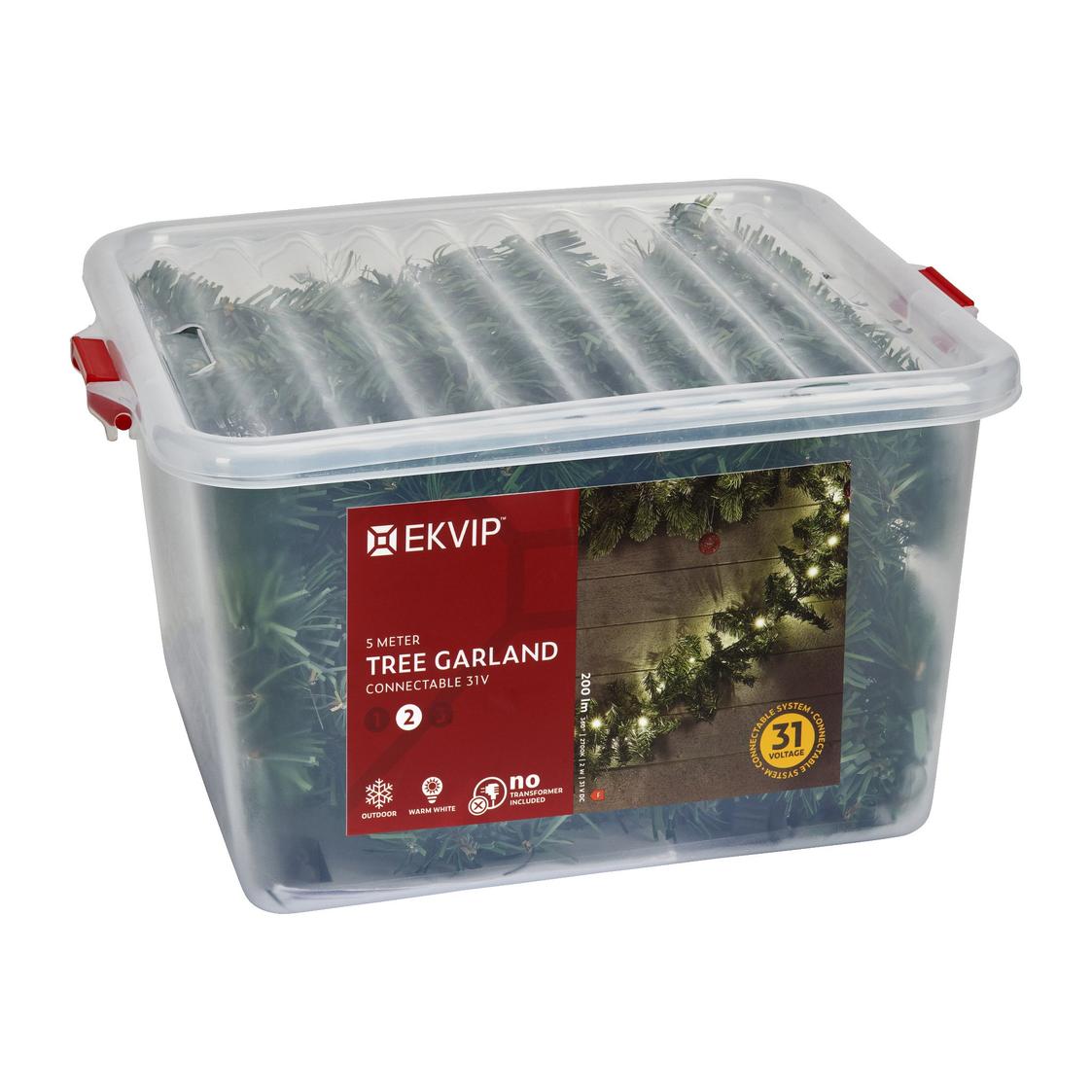 Ljusgirlang 31 V 5 m IP44 Kopplingsbar