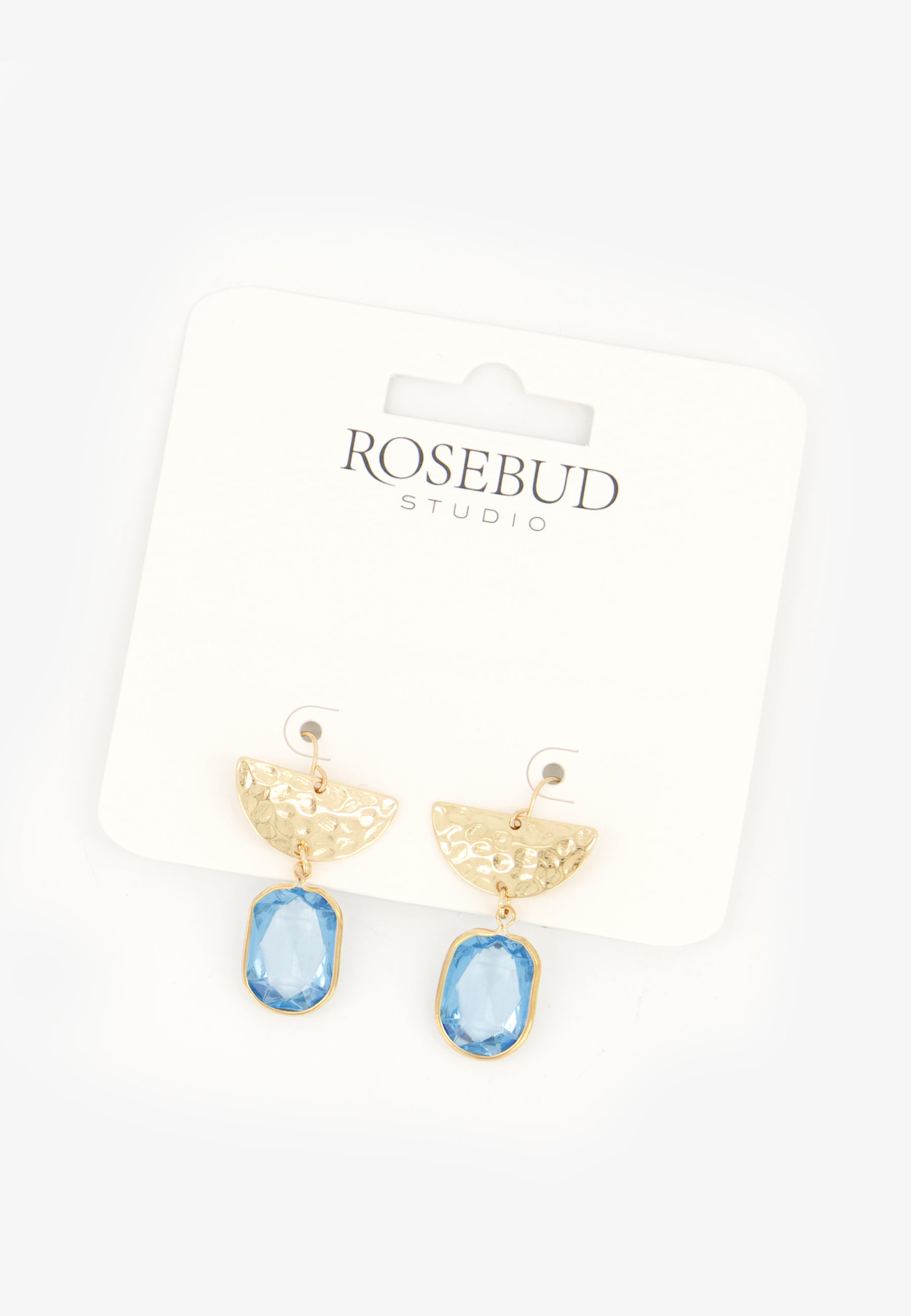 Noelia Flerfärgade Örhängen – Rosebud Elegance