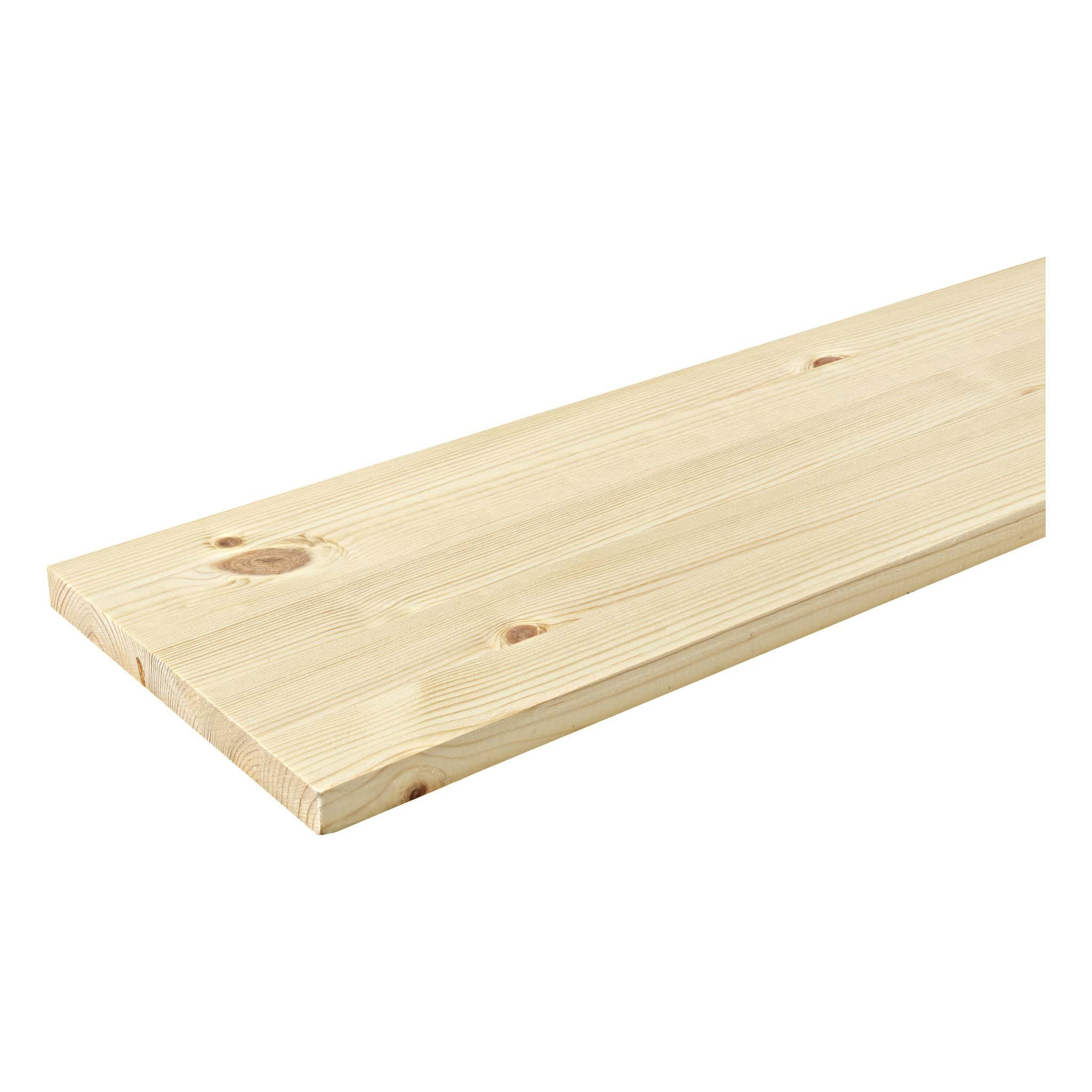 Hyllplan i furu 90x20x1,8 cm