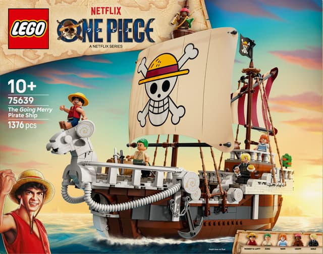 LEGO ONE PIECE Piratskeppet Going Merry 75639