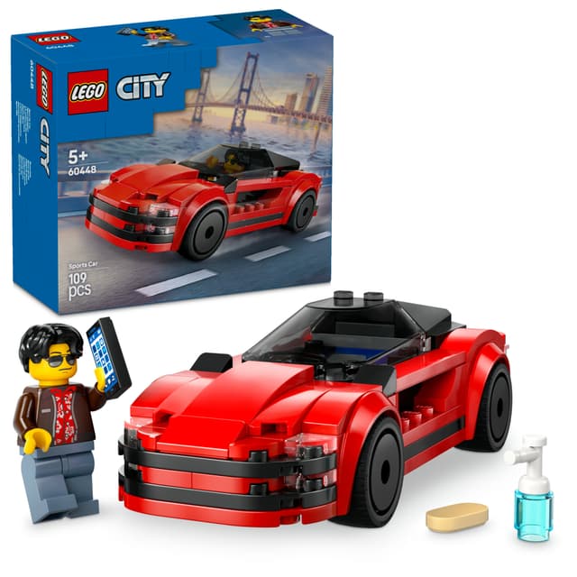LEGO City Röd Sportbil 60448 Set