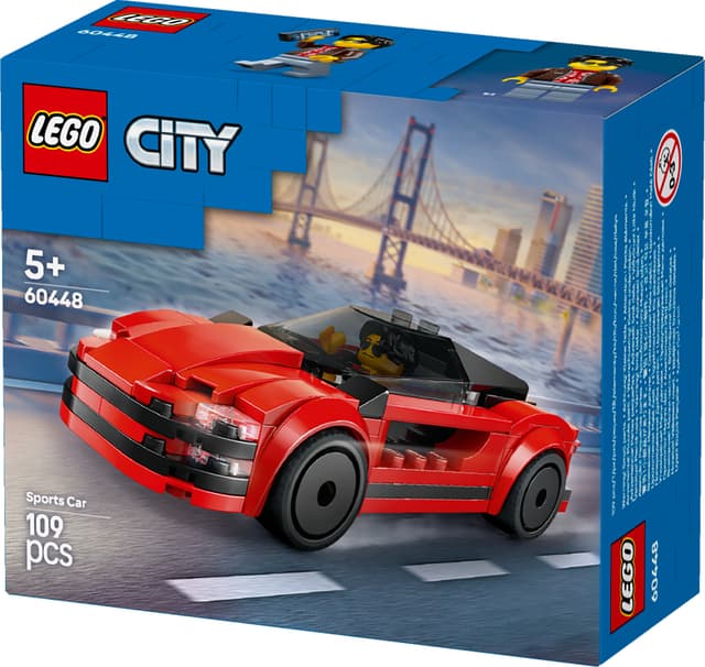 LEGO City Röd Sportbil 60448 Set