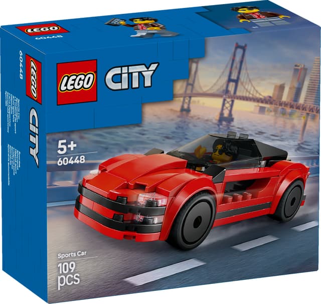 LEGO City Röd Sportbil 60448 Set