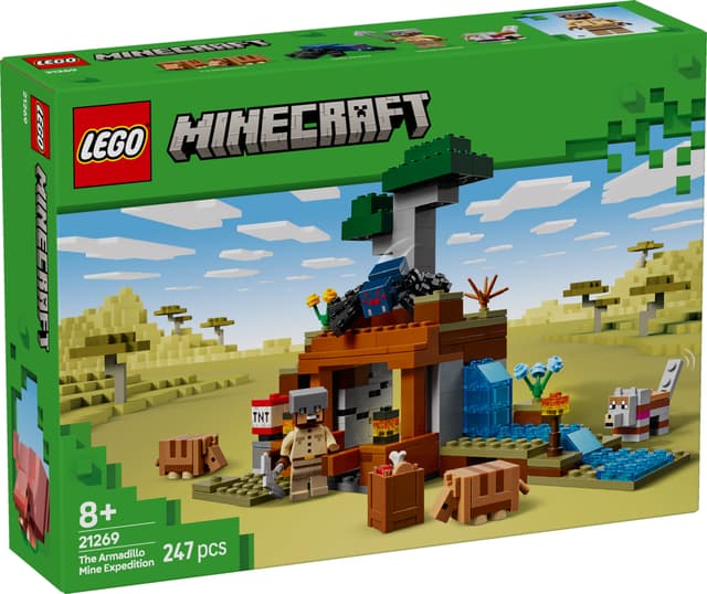 LEGO Minecraft Expedition till Bältdjursgruvan 21269