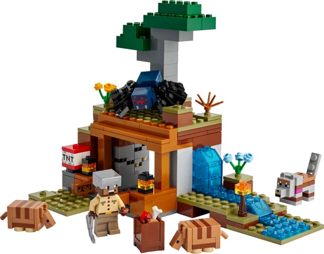 LEGO Minecraft Expedition till Bältdjursgruvan 21269