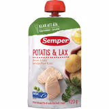 Semper Barnmat Klämmis Potatis och Lax 120 g