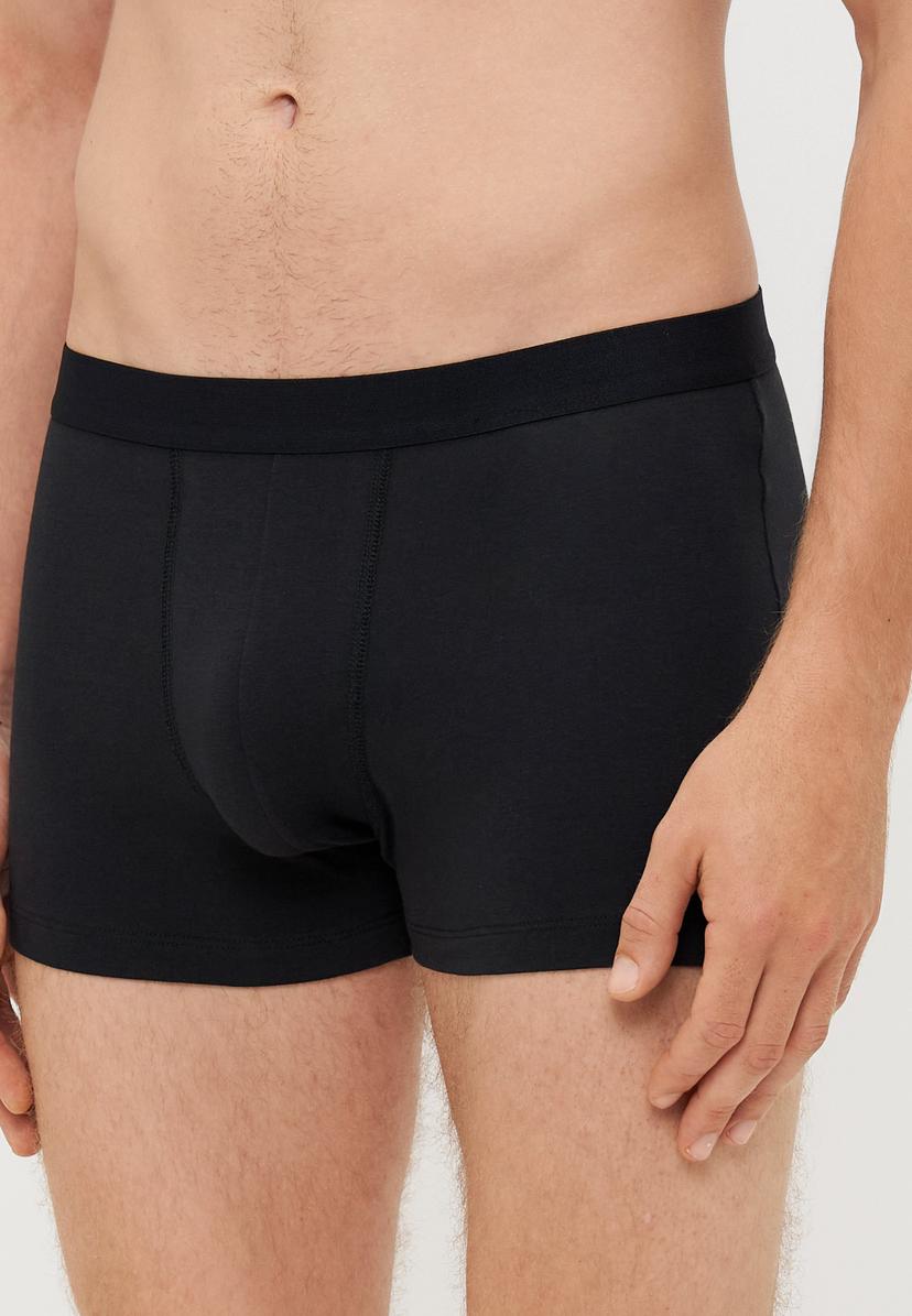Pier One 10-Pack Svarta Boxerkalsonger