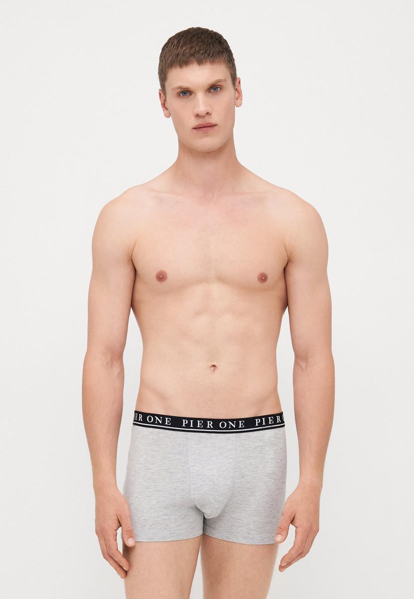 Pier One 10-Pack Svarta Boxerkalsonger