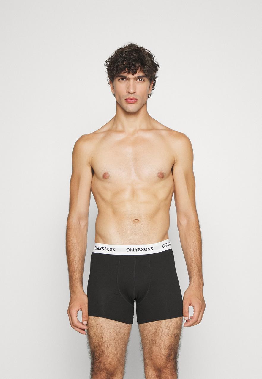 Pier One 10-Pack Svarta Boxerkalsonger