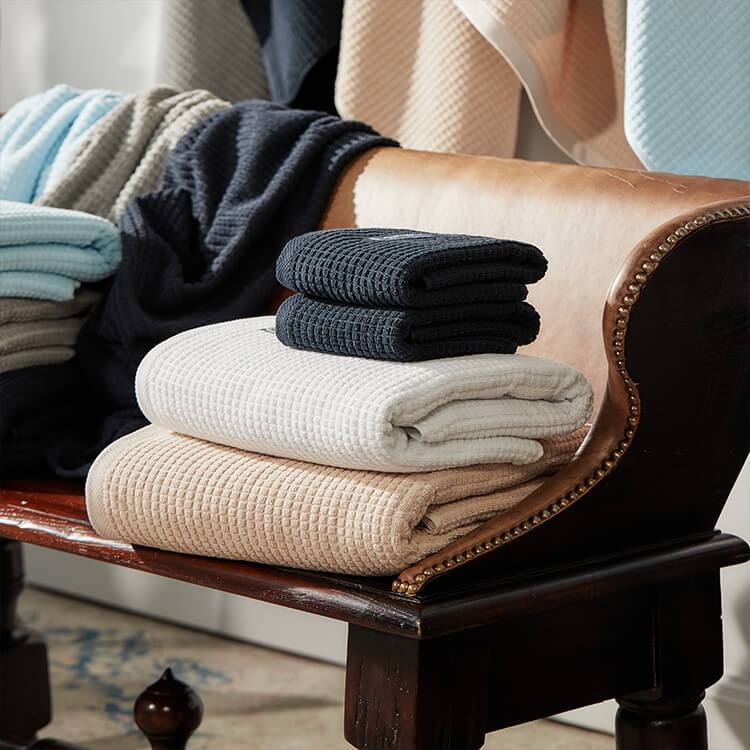 Fisher Island grön lyxhandduk