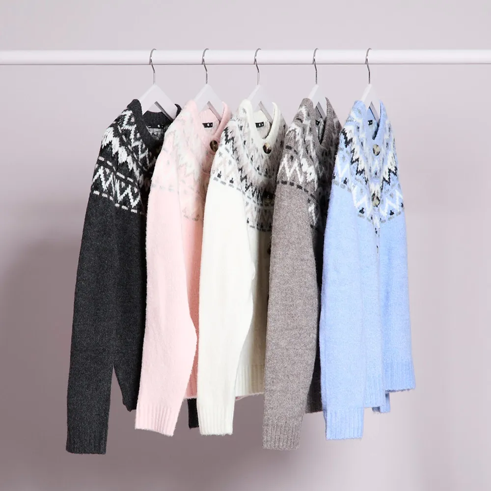 Lager 157 - Stickade Tröjor för Tjejer 