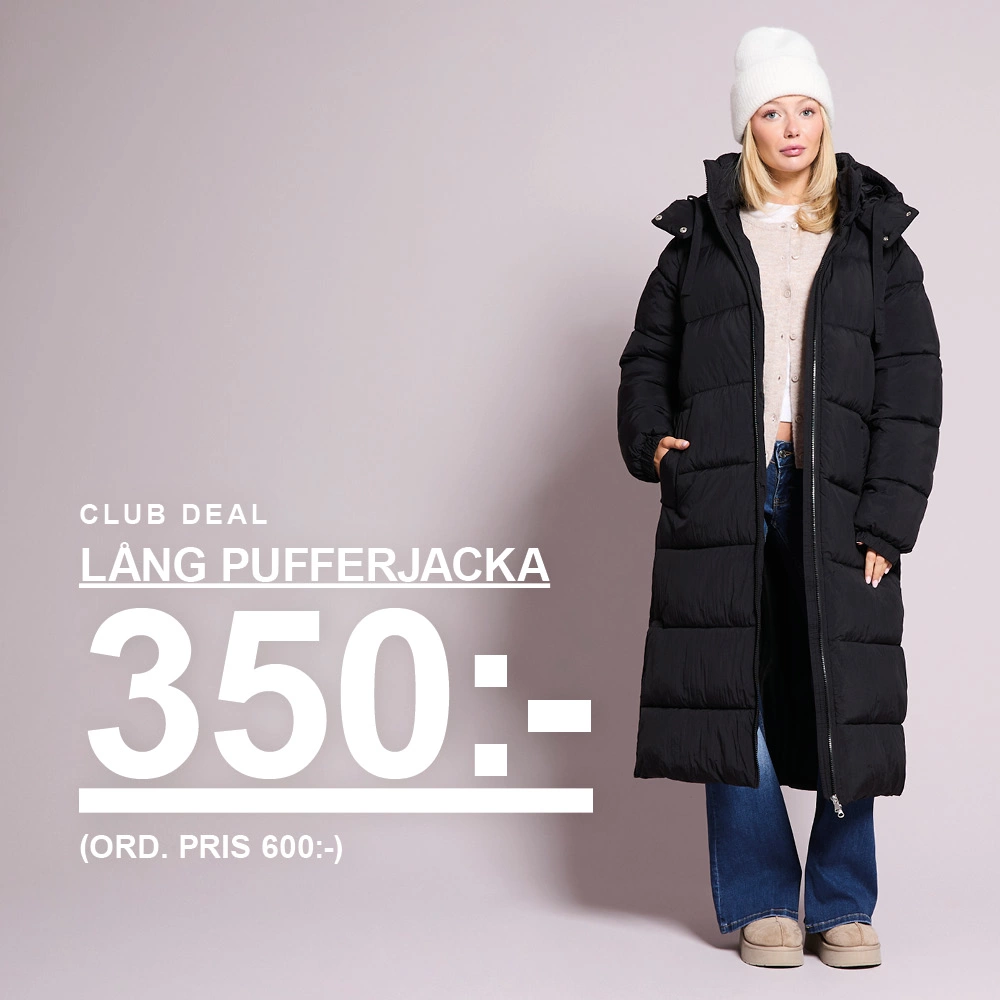 Lager 157 - Lång pufferjacka