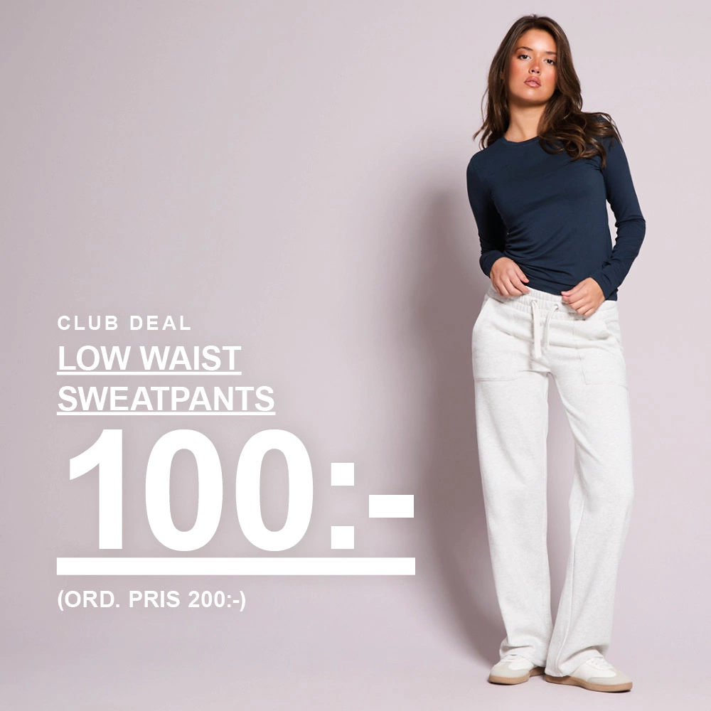 Lager 157 -  Low Waist Sweatpants