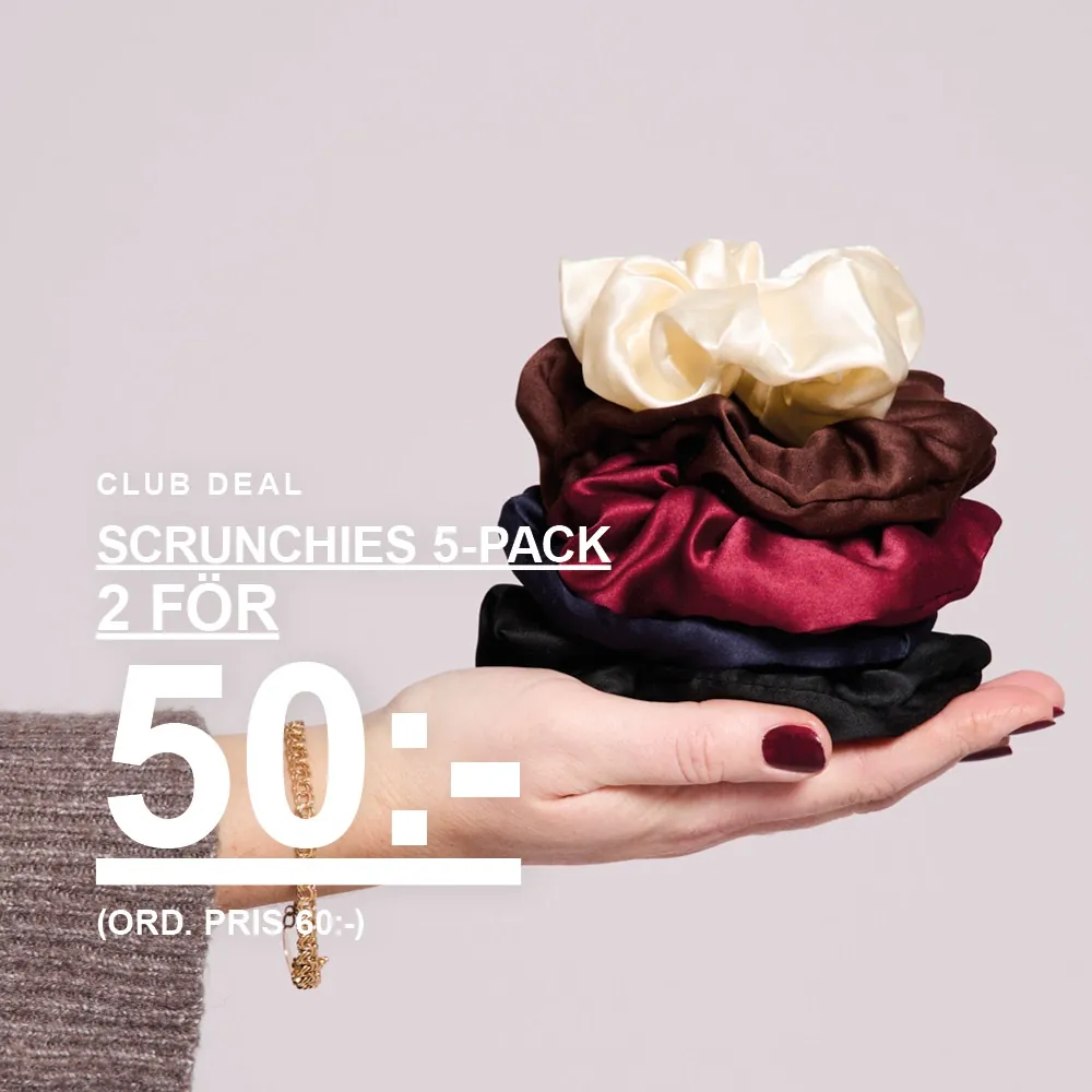 Scrunchies 5-pack