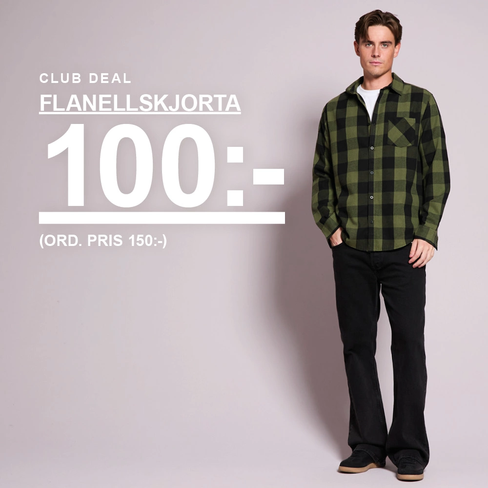 Flanellskjorta CLUB DEAL